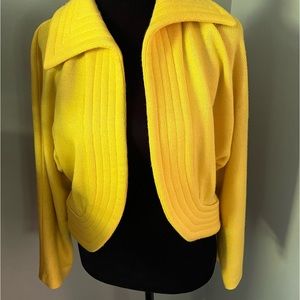 St John Knit Cropped Jacket